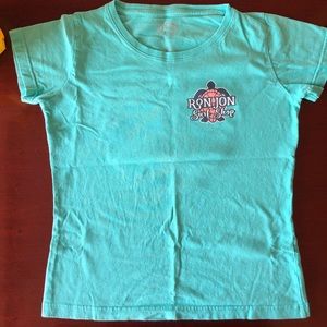 Women’s Ron Jon Cozumel Tshirt, size small.